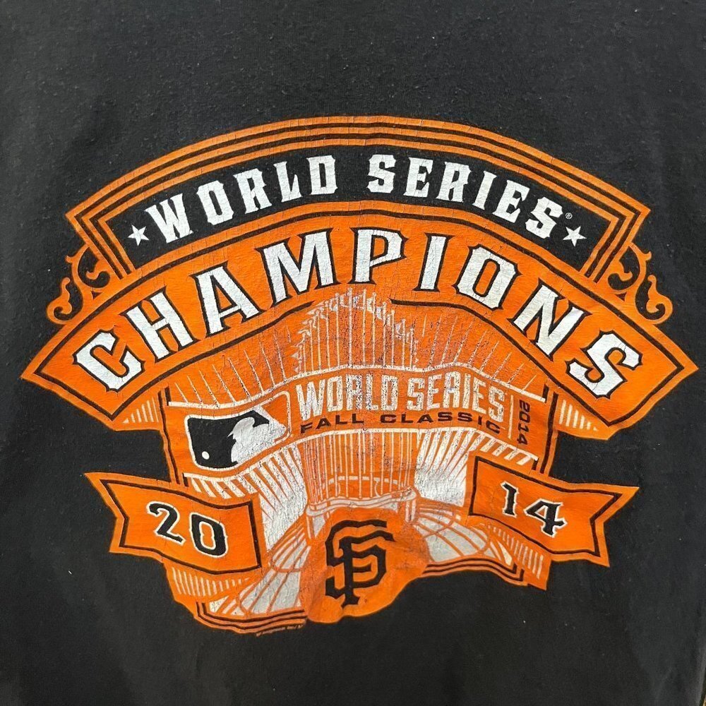 SAN Francisco‎ Giants World Series Champions Shirt TShirt Size L